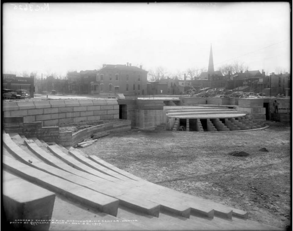 Greek Theatre Construction 1917