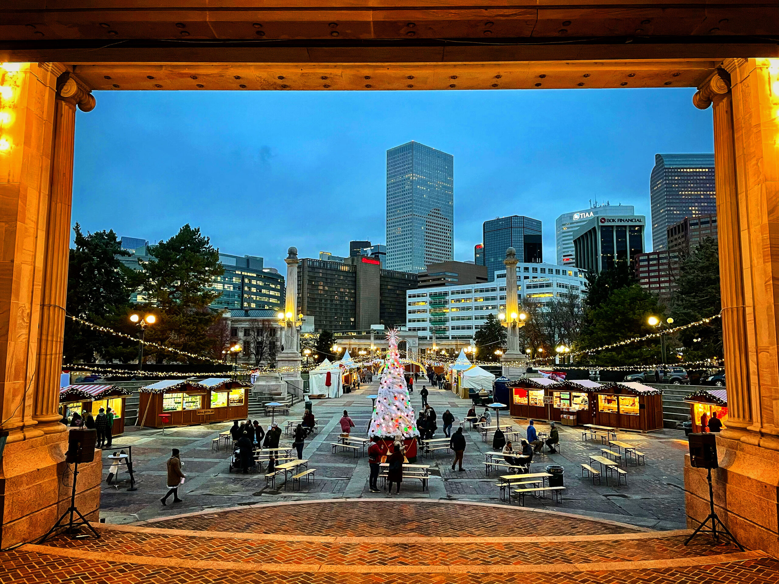 Holidays In Civic Center At Civic Center Park