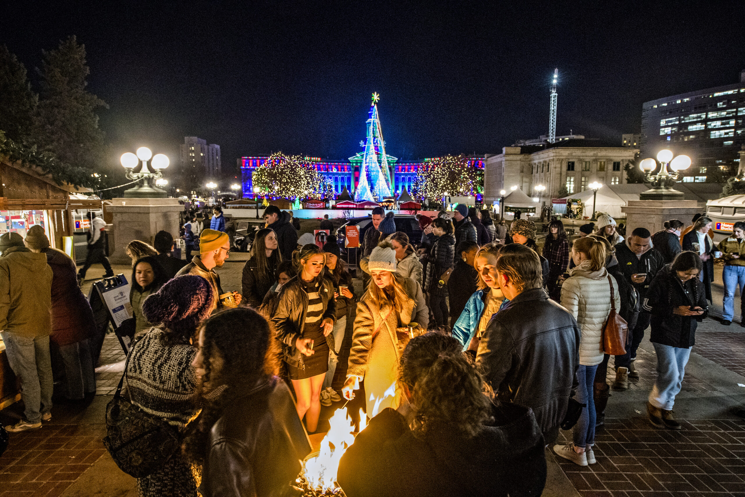 Holidays in Civic Center at Civic Center Park