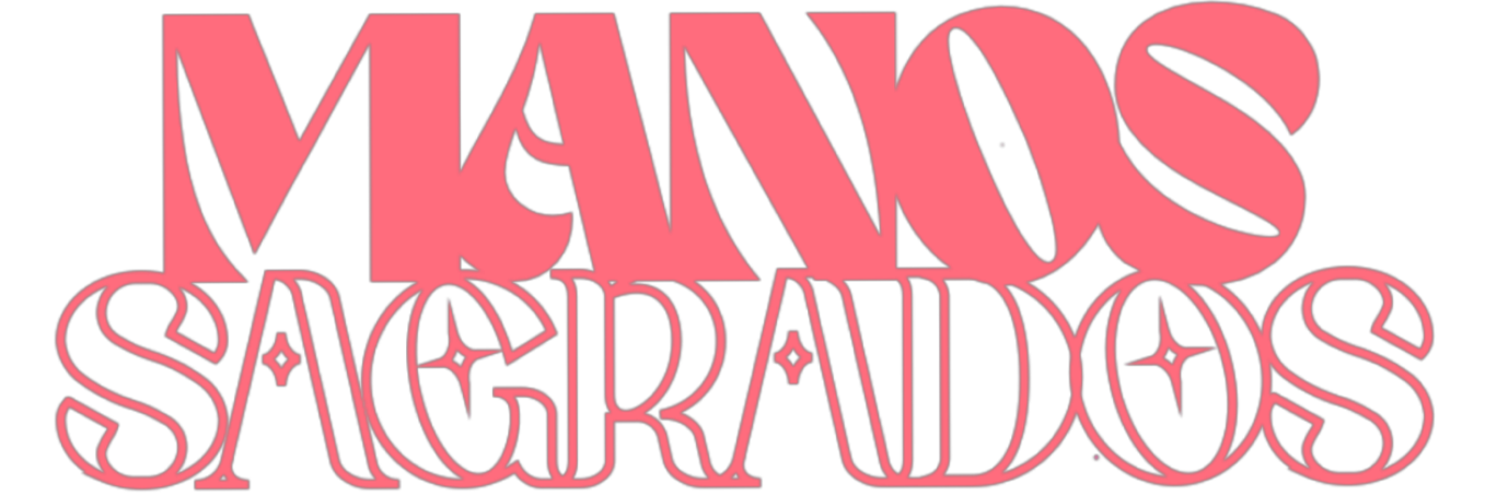 Manos Sagrados Logo Pink Manos Sagrados Logo Pink