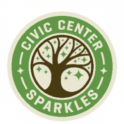 Civic Center Sparkles logo